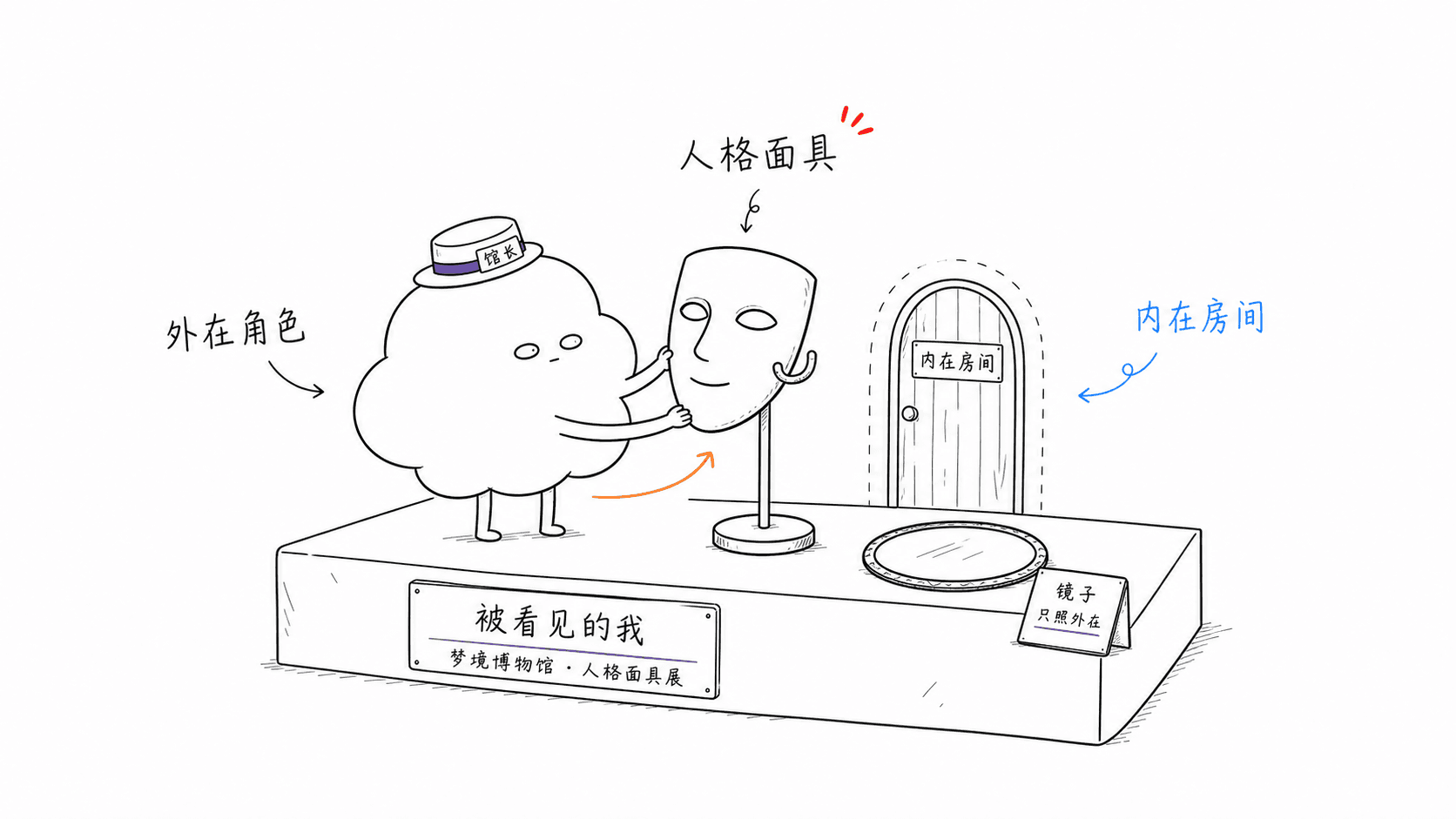 人格面具 —— 梦团子手绘讲义