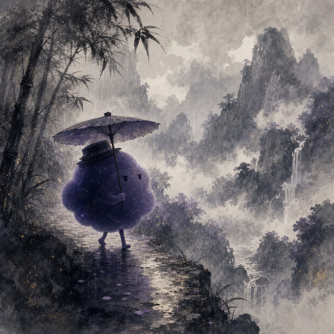 水墨 · 留白