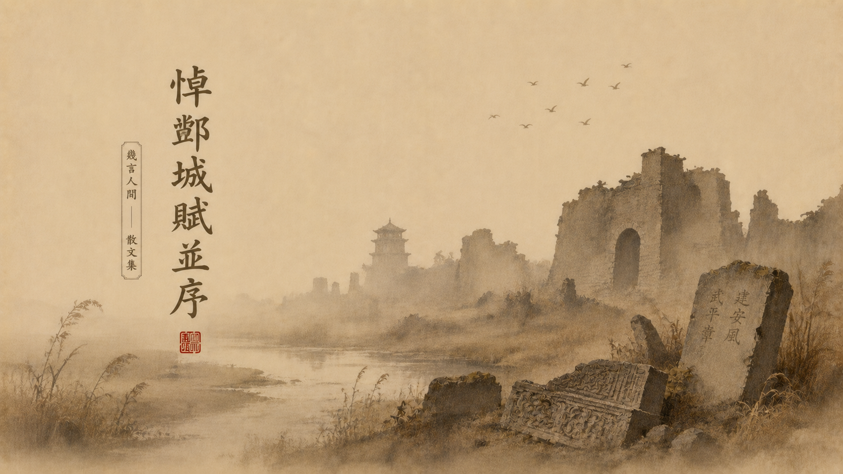 悼邺城赋并序